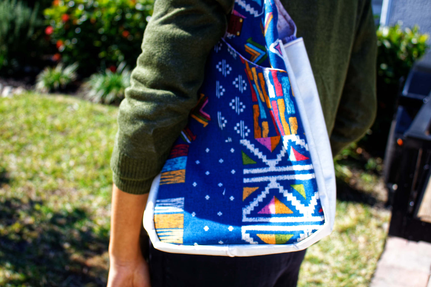 Bold Geometric Navy 