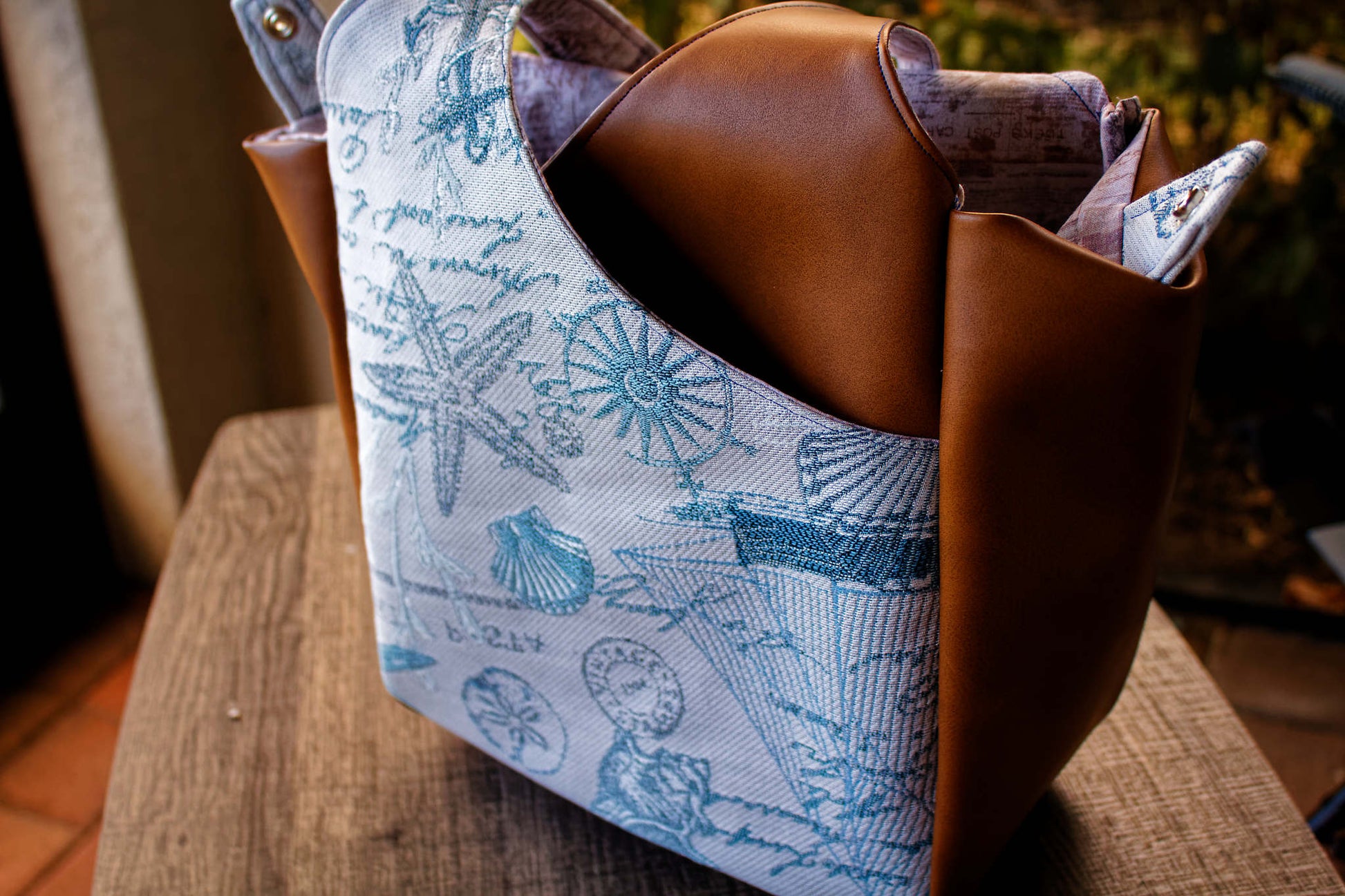 Coastal Toile Blue 