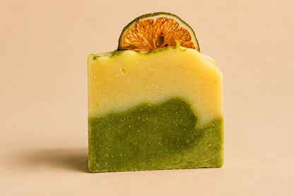 Limited Edition Lime & Chlorella Handmade Soap 