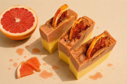 Limited Edition Orange & Charcoal Artisan Soap 